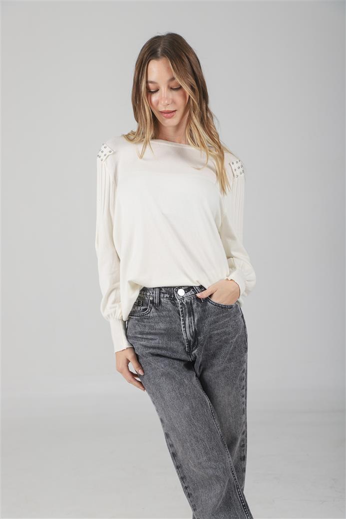 Sweater Vinah Bremer con Piedras